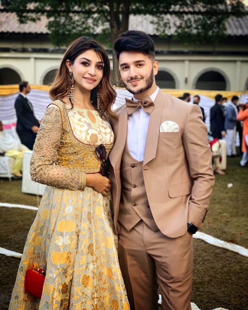 A picture of the actress with her boyfriend Shahveer Jafari