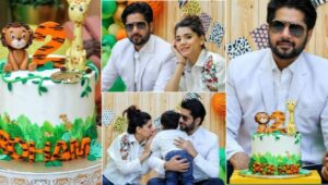 Imran Ashraf and Kiran Ashfaq Celebrated Birthday Of Their Son