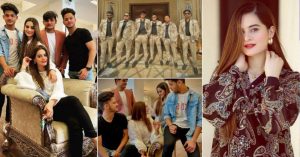 Beautiful Pictures of Aiman Khan with Her Brothers