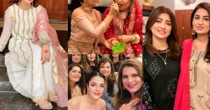 Adorable Clicks of Farah Iqrar From Her Friend's Bridal Shower