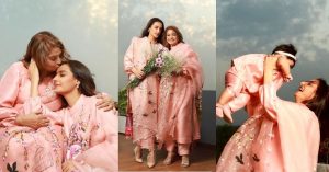 Beautiful Pics of Momal Sheikh With Her Mother And Daughter