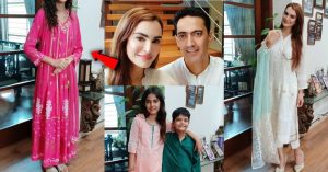 Nadia Hussain Stunning Eid Pictures With Her Family