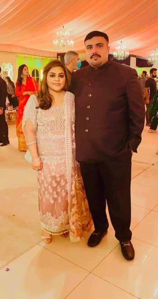 Umair Gulzar first wedding photo with his first wife