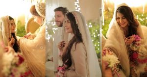 Areeba Habib Engagement Pictures with Husband Saadain Sheikh