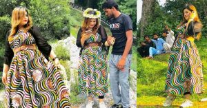 TikTok Star Ayesha Akram and Rambo Vacationing in Northern Areas of Pakistan