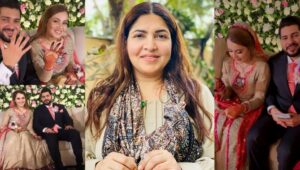 Shagufta Ejaz Daughter Haya Ali Got Engaged To Talha Chaudhry