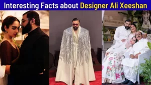 Designer Ali Xeeshan Biography, Age, Wife, Baby, Family
