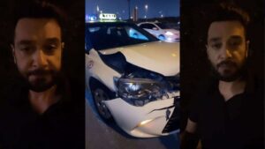 Actor Faisal Qureshi Survives Car Crash In Dubai