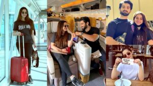 Memorable Clicks of Aiman Khan And Muneeb Butt From Turkey