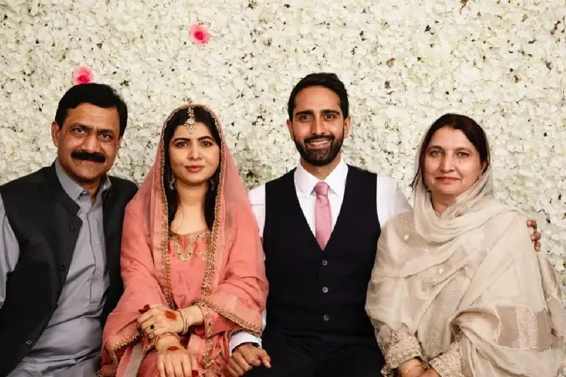 Aseer Malik With His Family, Mother and Father In-law.