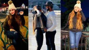 Adorable Clicks of Hasan Ali and Samiya Arzoo from their visit to The Northern Areas