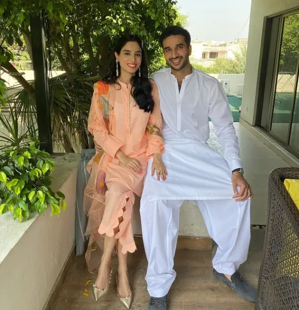 Zainab Abbas with her Husband