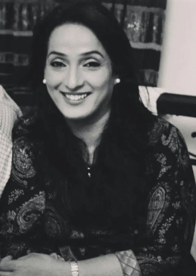 Pakistani actress Farah Nadir mother of Sana Nadir Shah.