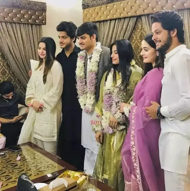 Maaz Khan engagement