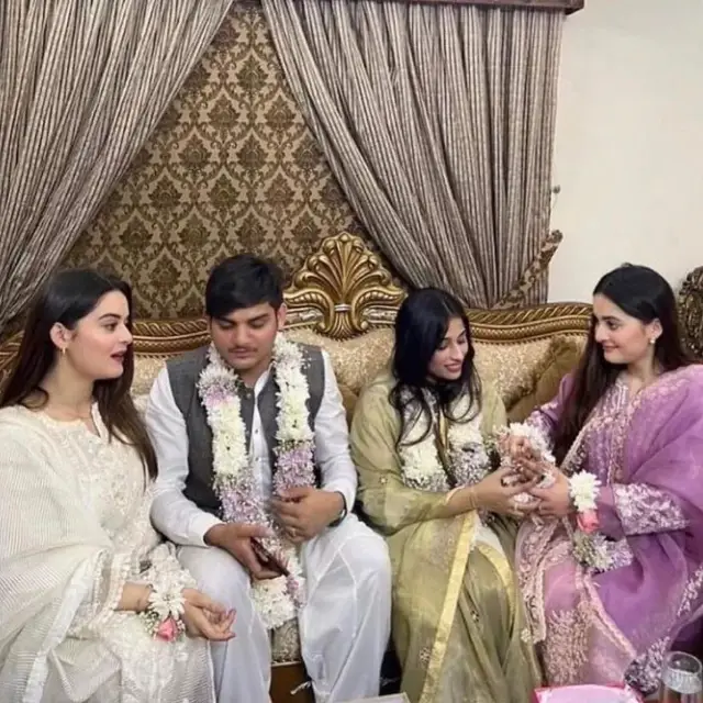 Maaz Khan engagement