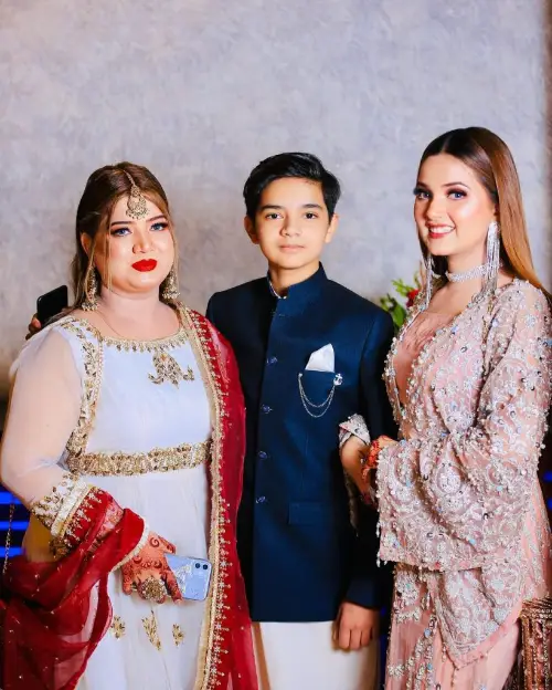 Rabeeca Khan with her family