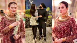 Sana Javed Displays Her Regal Look in Her Latest Bridal Shoot