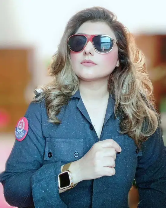 averia Saud In Police Uniform