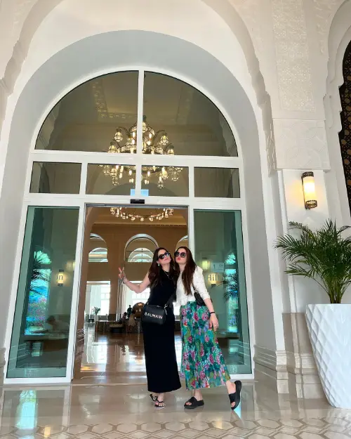 Aiman and Minal In Qatar