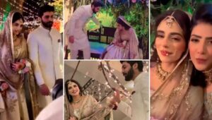 Actor Ali Josh Wedding Pictures with His Wife Natasha Khan