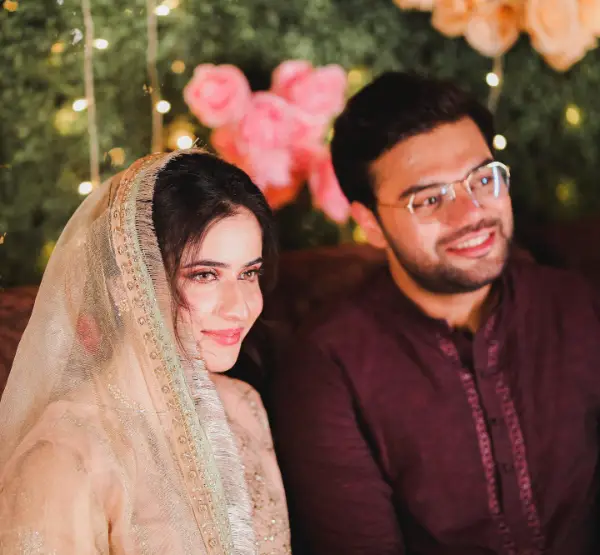 Ducky Bhai Engagement Pictures With Wife Aroob Jatoi