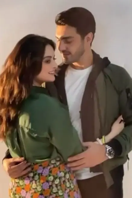 Minal Khan and Ahsan Mohsin Ikram Romantic Pictures