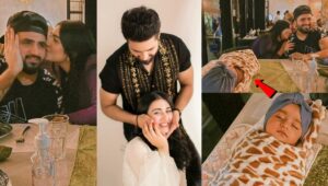 Most Romantic Clicks of Sarah Khan with Her Husband Falak Shabir