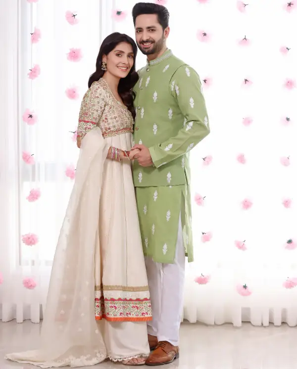 Ayeza Khan Celebrates Eid-Ul-Fitr 2022 with Her Husband Danish Taimoor