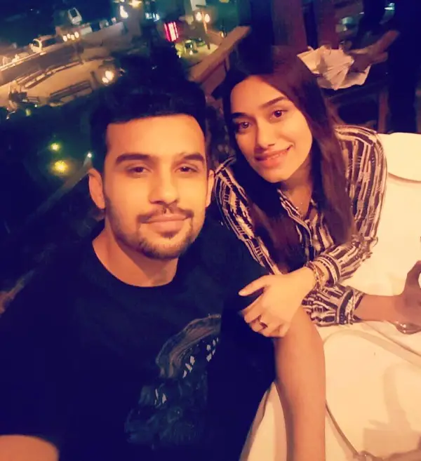 Fahad Sheikh with his Wife
