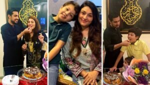 Iqrar-Ul-Hassan Celebrates His Birthday With His Family