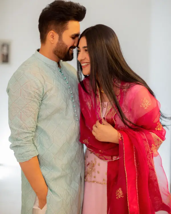 Sarah Khan and Falak Shabir on The First Day of Eid Celebrations