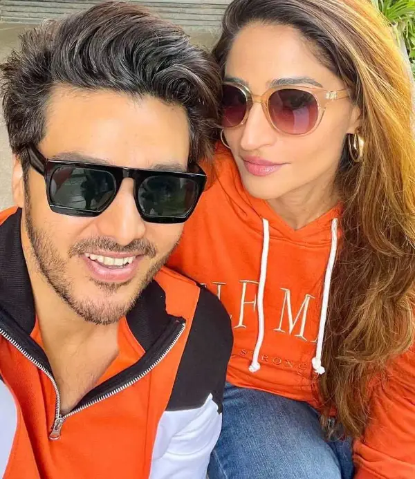Ahsan Khan With his Wife