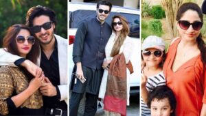 Ahsan Khan Family Pics with Wife, Daughter, Sons, and Siblings