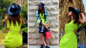 Most Glamourous Pictures of Ayesha Omar Enjoying Her Trip to Barcelona