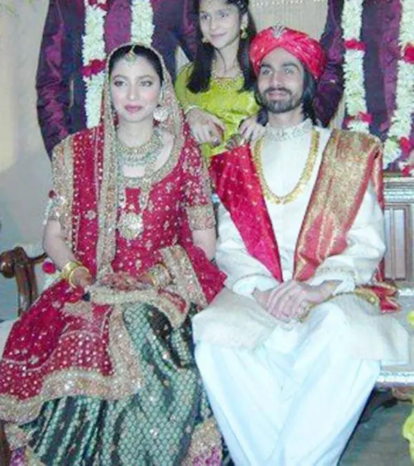 Ali Askari and Mahira Khan on their Wedding Day.