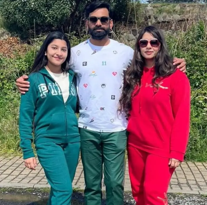 Mohammad Hafeez Family Pictures from Scotland