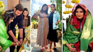 Anam Mirza baby shower pictures.