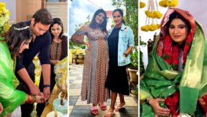 Sania Mirza’s Sister Anam Mirza Celebrates Her Baby Shower