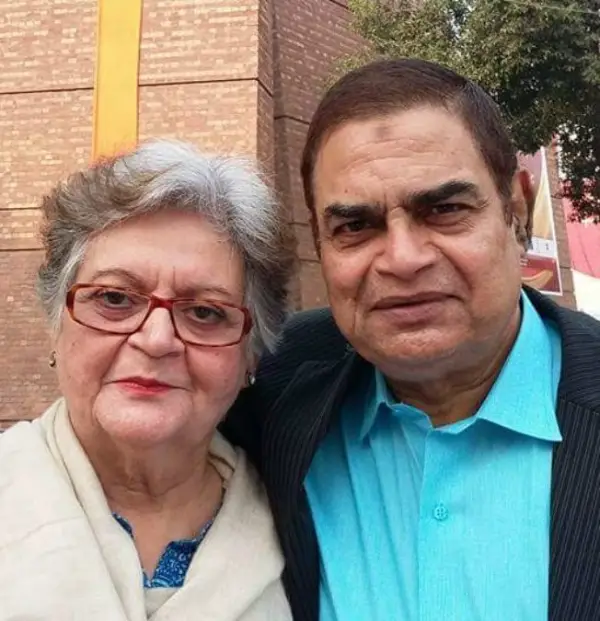 Irfan Khoosat with his Wife