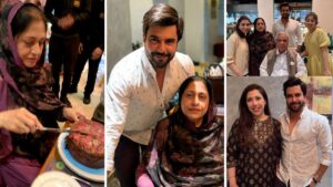 Junaid Khan Mother Birthday Pictures