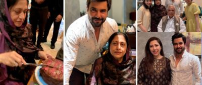 Junaid Khan Celebrates The Birthday of his Mother with Father & Sisters