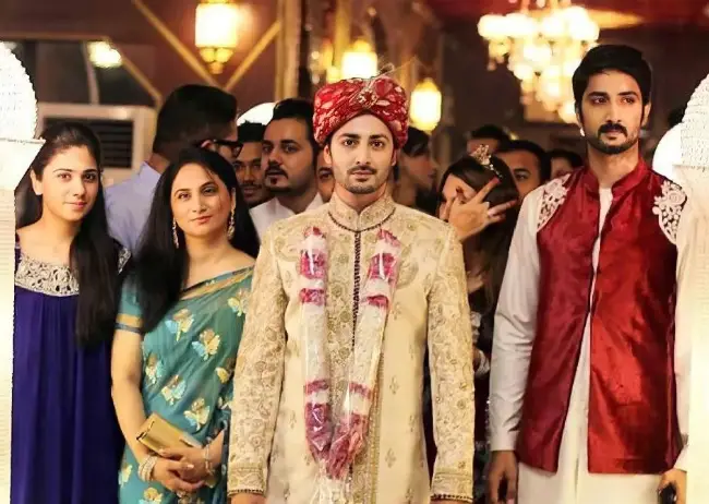 Danish Taimoor with his brothers
