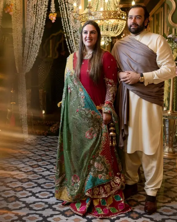 Bakhtawar Bhutto and Mahmood Chaudhry recent picture