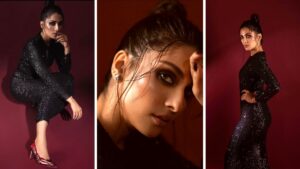Ayeza Khan Glows in Elegant Black Dress: