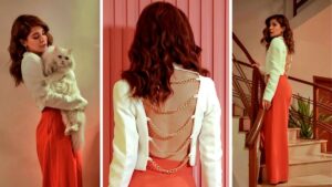 Ayesha Omar Leaves Audience Spellbound in a Backless Outfit