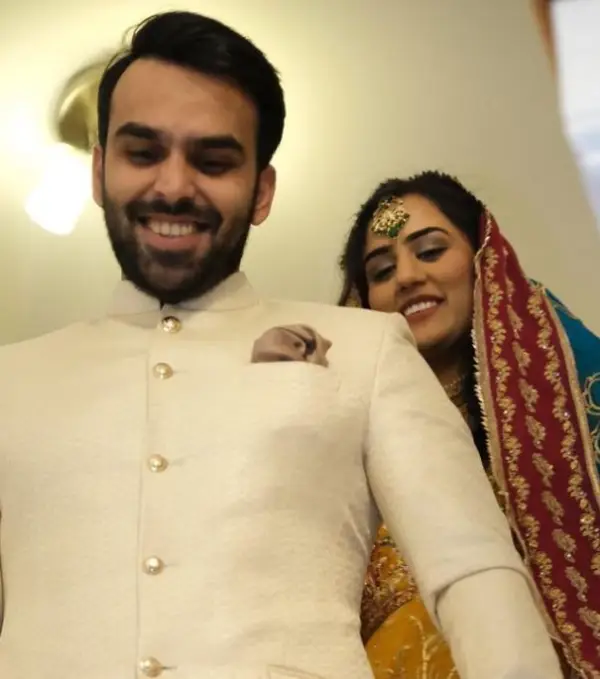 Rana Majid Khan Wedding Pictures with his wife Alina Majid
