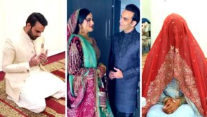 Rana Majid Khan Wedding Pictures with his wife Alina Majid
