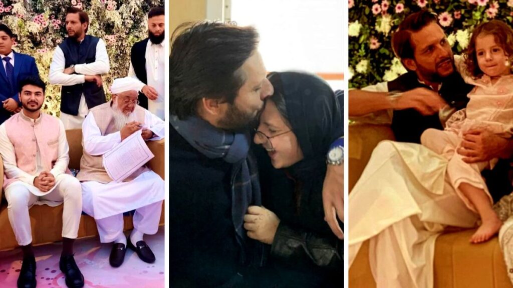 Shahid Afridi's Daughter Aqsa Afridi Wedding Pictures