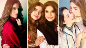 Adorable Family Pictures of Neelam Muneer with Her Mother and Sister