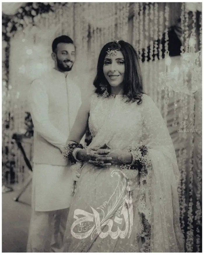 Nische Khan poses beautifully for her wedding shoot